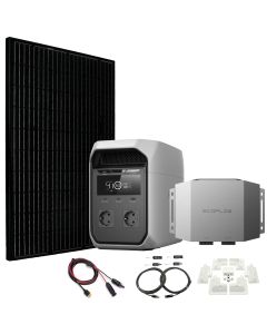 DELTA 3 Classic med 360W solcelle og 600W billader for camper og bobil