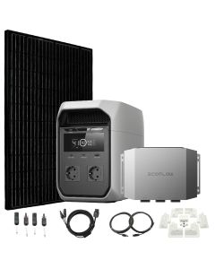 DELTA 3 med 360W solcelle og 600W billader for camper og bobil
