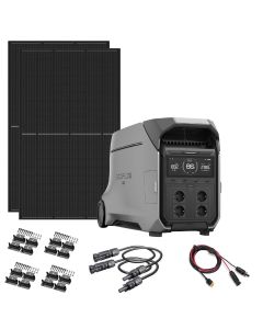  DELTA Pro 3 med 2x450W solcellepanel