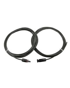 Strømkabel 1x6mm², Solarkabel 2x5m med MC4 plugg