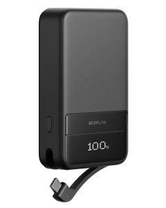 EcoFlow Rapid Powerbank &amp; Nødlader, 10000mAh, Black