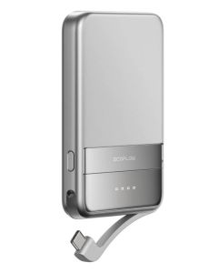 EcoFlow Rapid Powerbank &amp; Nødlader,  5000mAh, Silver