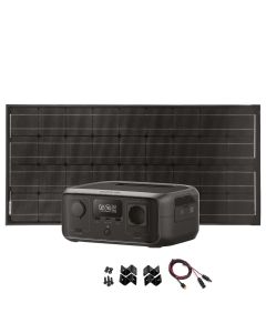 EcoFlow RIVER 3 med 110W solcellepanel