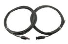 Strømkabel 1x6mm², Solarkabel 2x5m med MC4 plugg